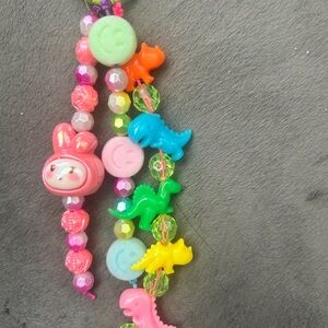 Purse charm my melody and dinosaurs 90s